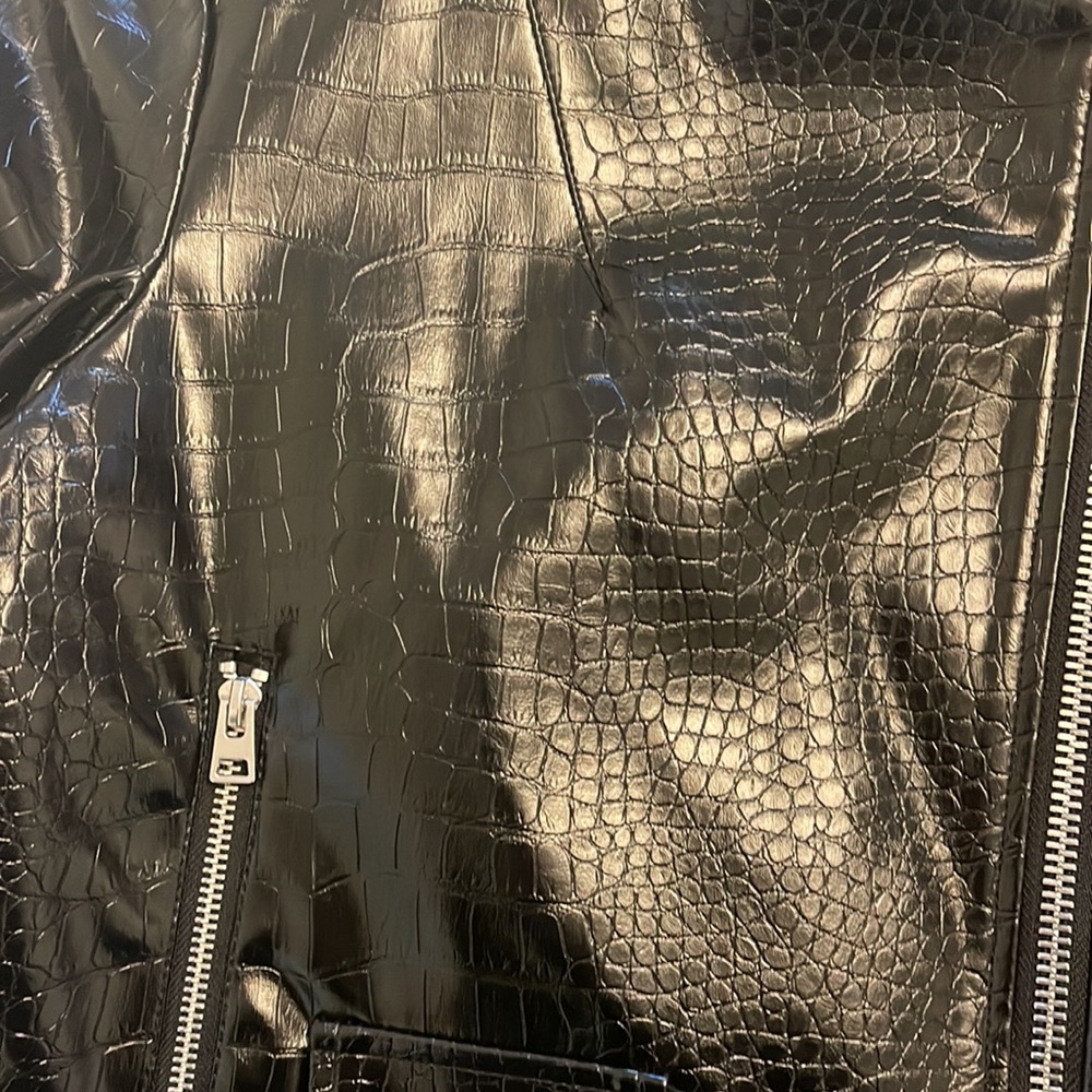 NEW ❤️ Topshop Jacket. Black size 6 - Picture 3 of 5